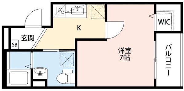 三ノ宮駅 徒歩15分 3階の物件間取画像